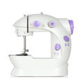 5 in 1 Mini Sewing Machine Dual Speed Portable Mini Electric Pedal Double Threads Rewind Swing Machine.