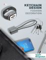 LDNIO LC98 Portable Keychain Fast Charging Cable - USB to Type C - 2.4A, 25cm. 