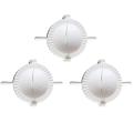 3pcs 8cm DIY Kitchen Dumplings Mold Press Dough Pastry Pie Maker Gyoza Empanada Mould Tool.