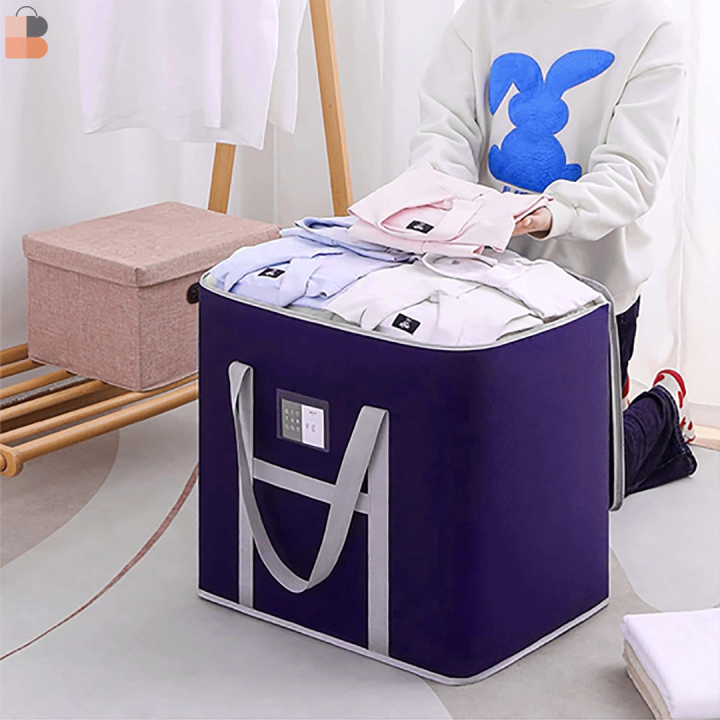 2%20Piece%20Cloth%20Storage%20Bag%20%7C%7C%20Travel%20Bag%20%7C%7C%20Huge%20Capacity%20for%20Winter%20Cloths/Quilt/Coating/Blanket%20-%20Image%202