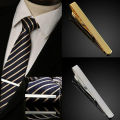 Metal Silver Tie Clip Bar Necktie Clasp -1pc.