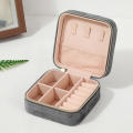 Velvet Jewelry Box Travel Portable Jewel Box Small Ring Packaging Jewelry Storage Box Jewelry Box.