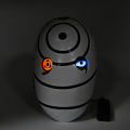 Naruto, Halloween Mask, Anime, COS, Costume Props, Uchiha Obito, Single Hole Afei Costume. 