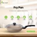 Fry pan with lead. 