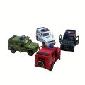 Toy Car Inertia Drop Resistant Openable Door Police Car Fire Truck Model Off-road Small Car.