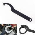 Metal Motorcycle Shock Absorber Suspension Tools C Spanner Wrench Hand Tool Hook. 