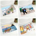 Adventures of Tintin Print Doormat Super Soft Flannel Carpet for Kitchen Bedroom Non-Slip Decor Cartoon Floor Door Mat 40x60cm-400mm x 600mm. 