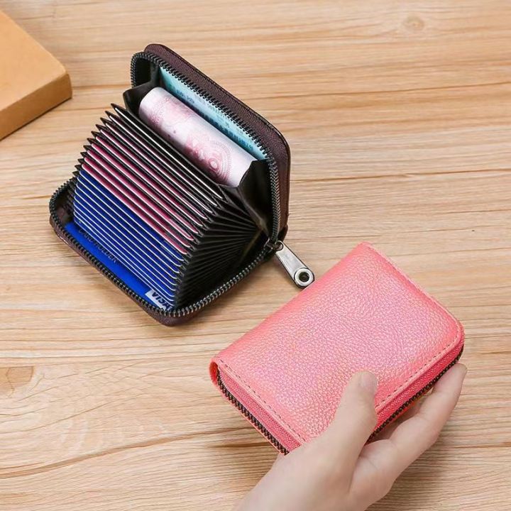 Muma%20#LY010%20Genuine%20Leather%20Credit%20Card%20Holder%20FRID%20Card%20Wallet%20Business%20Card%20Holder%20for%20women's%20-%20Image%204