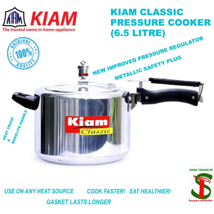 Kiam Classic Pressure Cooker 6.5 Litre Daraz .bd