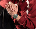 NAVIFORCE NF9221 Men’s Fashionable and Dynamic Watch with TPU Strap Luminous Waterproof Multi-function Date Display Dual Quartz Movement.