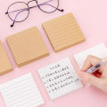 Stationery Cute To do list Note Paper 80sheet/pc Kraft paper Notepad Memo Sticky Sticky Notes Memo Pad. 