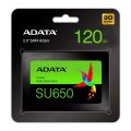 ADATA 120 GB SU650 2.5″ SATA SSD. 