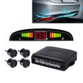 (New)Car Voice Prompt Reverse Backup Radar System - Premium Quality 4 Parking Sensors Car Reverse Backup Radar System with LCD Display. 