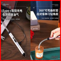 Modern Outdoor Portable Electric Kitchen Gas Lighter/Arc Lighter USB Rechargeable Long Lighter Windproof Candle Lighter Outdoor Plasma Flexible Neck. 