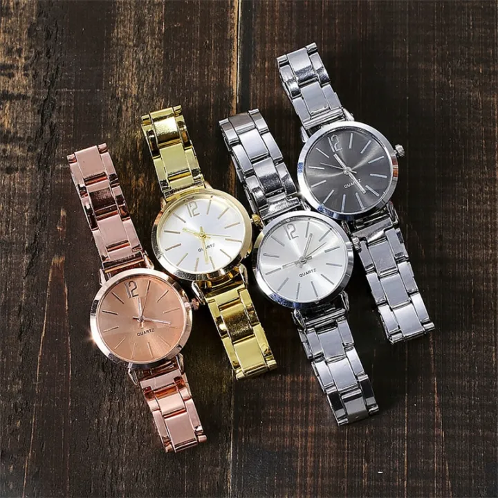 2pcs%20Set%20Watch%20Luxury%20Women%20Simple%20Dial%20Hollow%20Strap%20Fashion%20Gold%20Bracelet%20Quartz%20Wristwatch%20Student%20Ladies%20Watches%20Reloj%20Mujer%20-%20Image%205