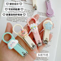 Nail Clippers Cartoon My Melody Kuromi Nail Cutters Toenail Scissors Mini Fingernail Cutter.