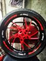 Hero Karizma XMR | xtreme | Ignitor | Achiever | Thriller | Hero all bike Wheel Rim Stickers | Rim sticker | Bike sticker || Bike full set Sticker- ( Waterproof & Premium quality) | customize sticker.