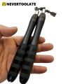 NEVERTOOLATE jump rope similar function fast lock system skipping rope 3x 4mm 6mm 8mm TPU steel cord set with EVA case. 