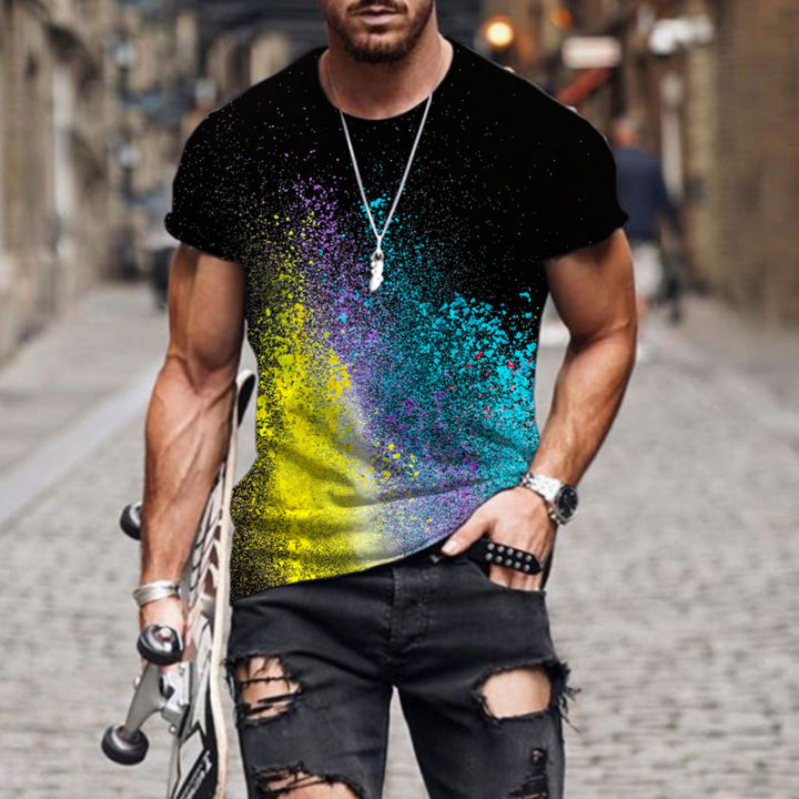 Speckled%20Tie%20Dye%20Pattern%203d%20Printed%20T-shirt%20Fashion%20Men%20Streetwea%20Casual%20Sports%20Shirt%20Male%20O-neck%20Oversized%20Tops%20Tees%20Clothing%20-%20Image%204