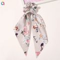 【NEW】 Fashion Korean Solid Color Scrunchies Long Hair Rope Hair Ties For Women Ponytail Scarf Sweet Elastic Hair Band Hair Accessories.