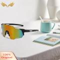 Exceotional Quality - 1 Pc Sports Glasses Cycling Wide View Ultralight Uv Protection Polarised Sunglasses - Sustainable Option.