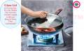 Glass Lid for Frying Pan, Fry Pan, Skillet, Pan Lid with Handle Coated in Silicone Ring, Clear, Unbreakable.