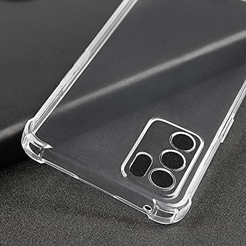 Oppo Reno6 Pro 5G Transparent Soft & Flexible TPU With Bumper Mobile Cover