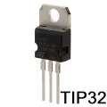 TIP32C TIP32 TIP-32 TIP 32 PNP Transistor 100V 3A 40W 3MHz PNP Transistor Bipolar BJT Silicon Power Transistor TO-220 Package 3 Pin. 