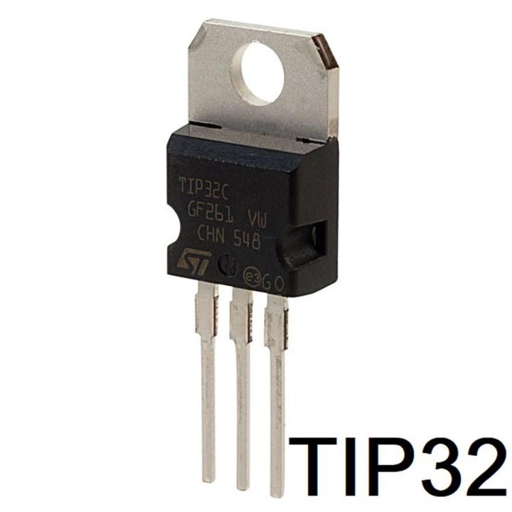 TIP32C TIP32 TIP-32 TIP 32 PNP Transistor 100V 3A 40W 3MHz PNP Transistor Bipolar BJT Silicon Power Transistor TO-220 Package 3 Pin