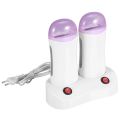 Depilatory Wax Heater Epilator Cartridge Wax Roller Base Roll On Waxing Refillable Hair Removal Wax-melt Machine Skin Care Tools.