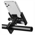 Metal Bike Mobile Holder - Sturdy And Secure Bracket For Mounting Mobile Phones On Motorcycles And Bicycles. 