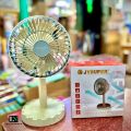 JY SUPER Lithium rechargeable mini table fan JY-2218. 