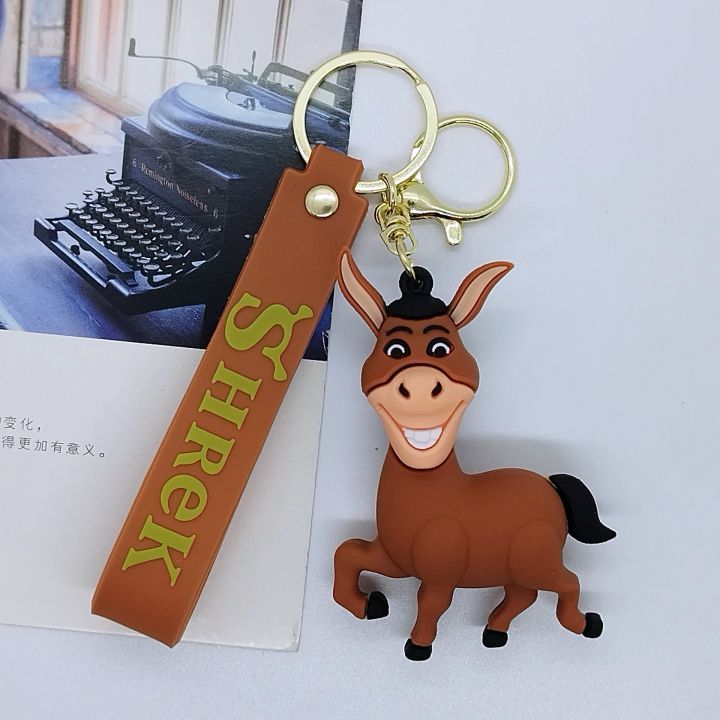 Creative%20cartoon%20figure%20keychain%20Fiona%20cute%20boots%20puss%20poor%20mouth%20donkey%20key%20chain%20men%20and%20women%20bags%20small%20pendant%20New%20-%20Image%206