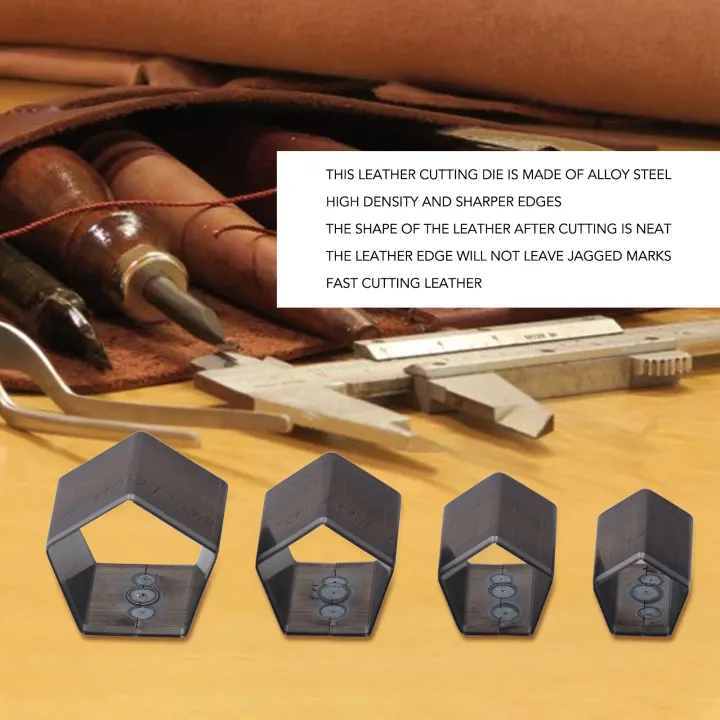 Leather%20Cutting%20Mold,%20Clean%20Cutting%20Leather%20Punching%20Dies%20Set%204Pcs%20Strong%20for%20Craft%20-%20Image%206