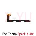 For Tecno Spark 4 KC8 /Spark 4 Air / Spark 4 Lite KC8S Power On Off Switch Volume Side Button Flex Cable. 