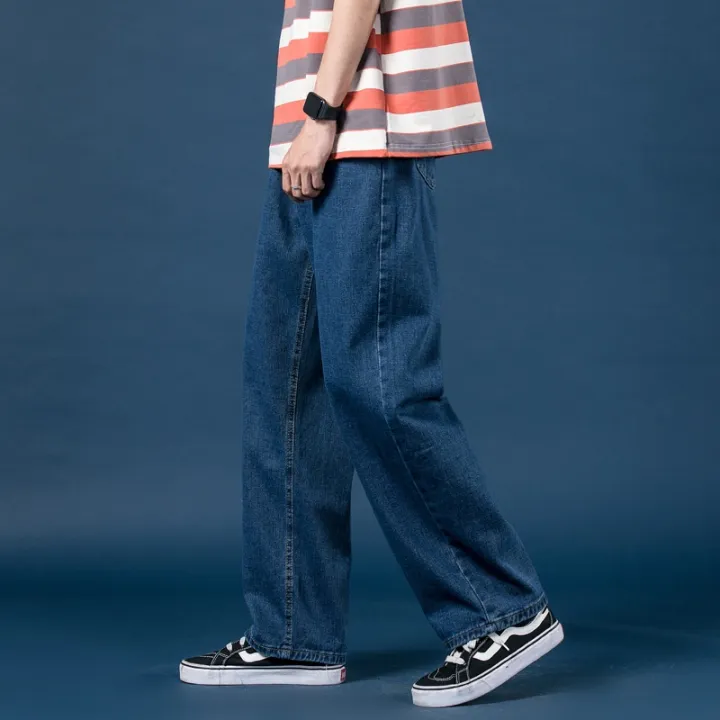 Ready%20Stock%20Loose%20Fit%20Jeans%20Men%20Korean%20Fashoin%20Vintage%20Straight%20Pants%20Jeans%20Baggy%20Seluar%20Jeans%20Lelaki%20Denim%20-%20Image%204