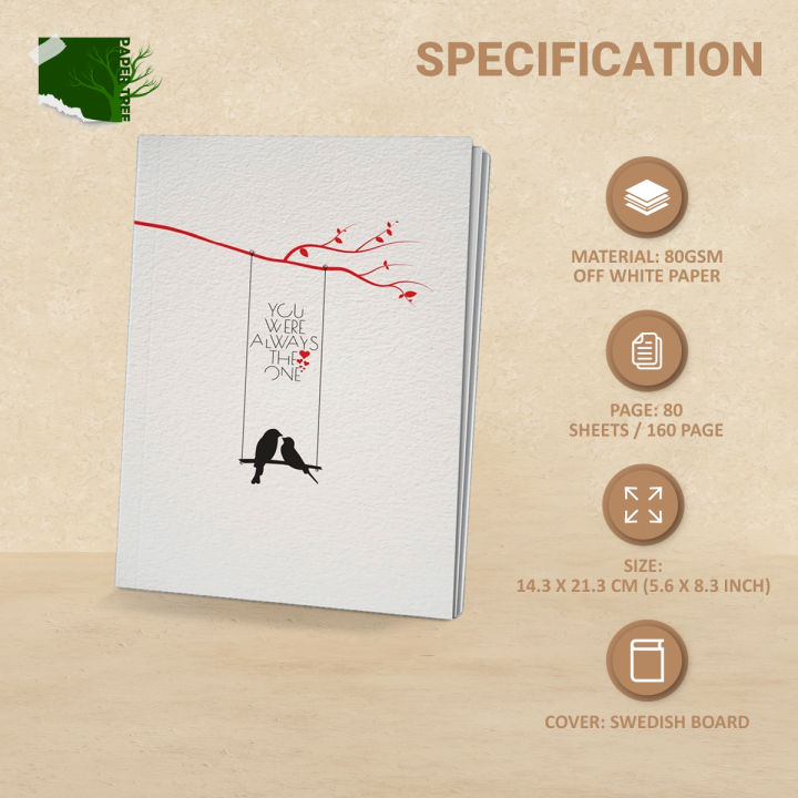 Papertree%20You%20Were%20Always%20With%20One%20Notebook%20Sketchbook%20Drawing%20Sketchpad%20-%20Image%202