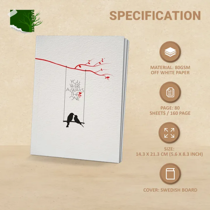 Papertree%20You%20Were%20Always%20With%20One%20Notebook%20Sketchbook%20Drawing%20Sketchpad%20-%20Image%202