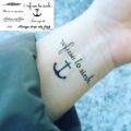 【EIEGANT Store】Waterproof Temporary Tattoo Sticker body rist english letters Love tatto flash tatoo tattoos for girl men 4. 