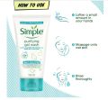 Simple Purifying gel wash For oily ,acne-prone, sensitive skin - 150 ml. 