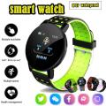 119Plus Bracelet Band High Quality Wearable Devices Smart Watch Blood Pressure Heart Rate Smartwatch - Smart Watch. 