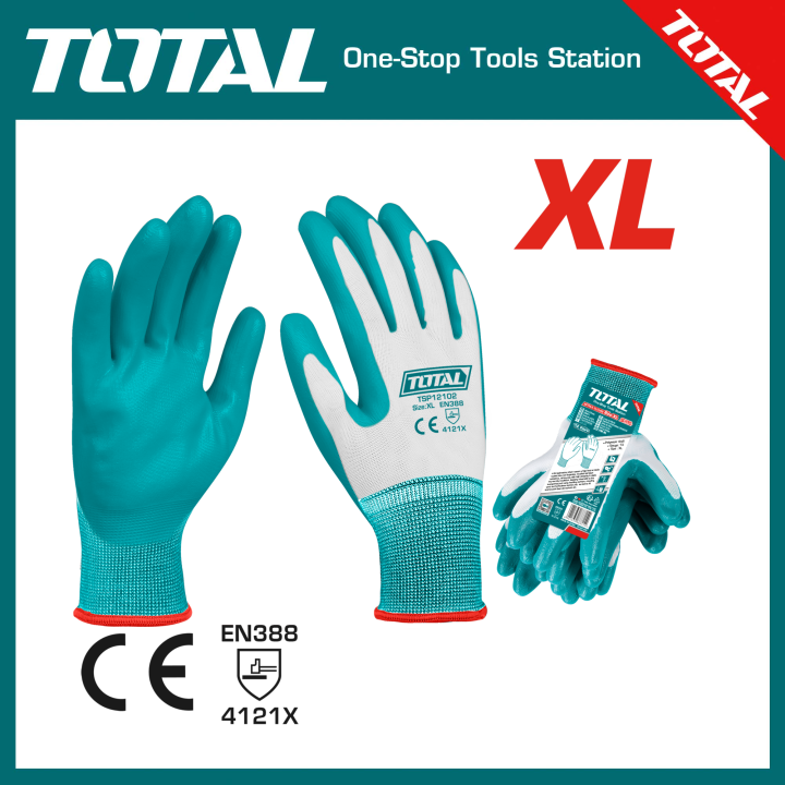TOTAL TSP12102 Nitrile gloves
