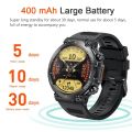 MELANDA 1.39 Inch HD Bluetooth Call Smart Watch Men Sports Fitness Tracker Heart Monitor 400mAh Smartwatch For Android IOS K56. 