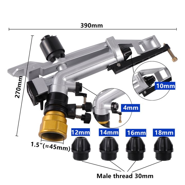 Garden%20Irrigation%20Long%20Spray%20Distance%20Sprinkler%201.5%20Inch%20Size%20Female%20Thread%20With%202-pcs%20Nozzles%20Head%20Big%20Covering%20Range%20Watering%20Raingun%20-%20Image%203