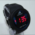 1 Piece Of Black Color For Men Watch The New Led - Watch For Men.
