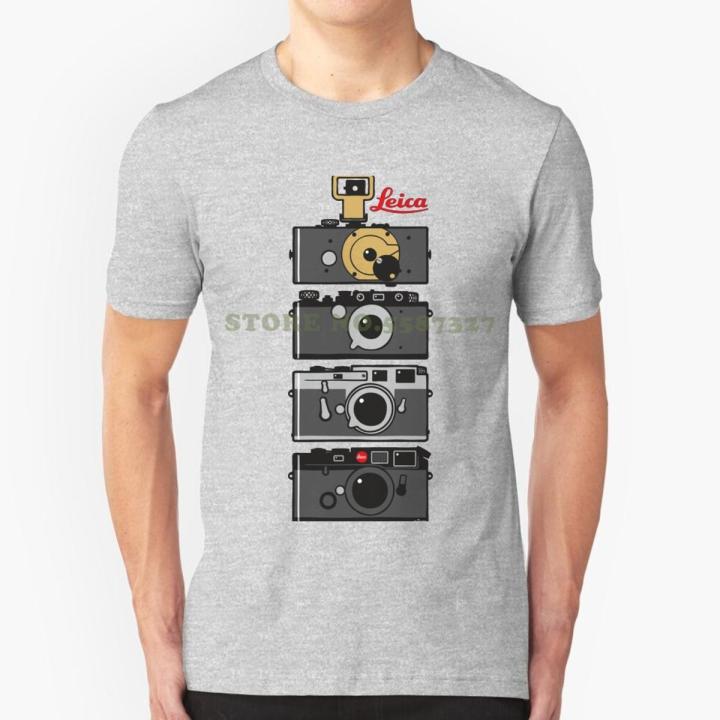 Leica Camera Evolution Cool Design Trendy T-Shirt Tee Leica Camera Rangefinder Range Finder Leitz M1 M2 M3 M4 M5 M6 Ur Leica 1