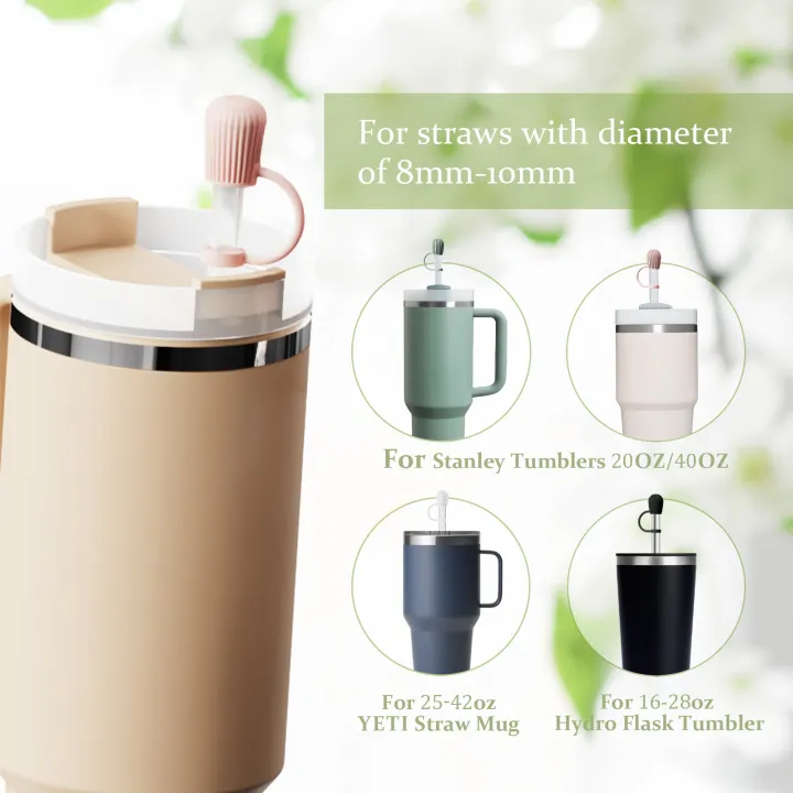 UMUST%20Silicone%20Straw%20Covers,Dust-Proof%20Straw%20Caps%20for%20Stanley%20Cups%2030oz/40oz%20,Reusable%20Straw%20Topper%20Accessorines%20-%20Image%202