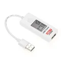KOGEEK UNI-T UT658B USB LCD Digital Voltage Current Meter U Disk Voltmeter Ameter Charging Capacity Tester DC3~9V 0~3.5A. 