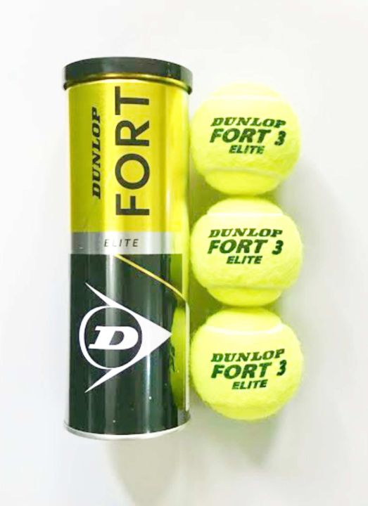 Dunlop%20Fort%20Elite%20Tennis%20Ball%20for%20All%20Court%20-%203%20Pieces%20Combo%20-%20Image%204