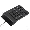 USB Number Pad Numpad Numeric Keypad 18 Keys Keyboard For Laptop Deskto PC. 